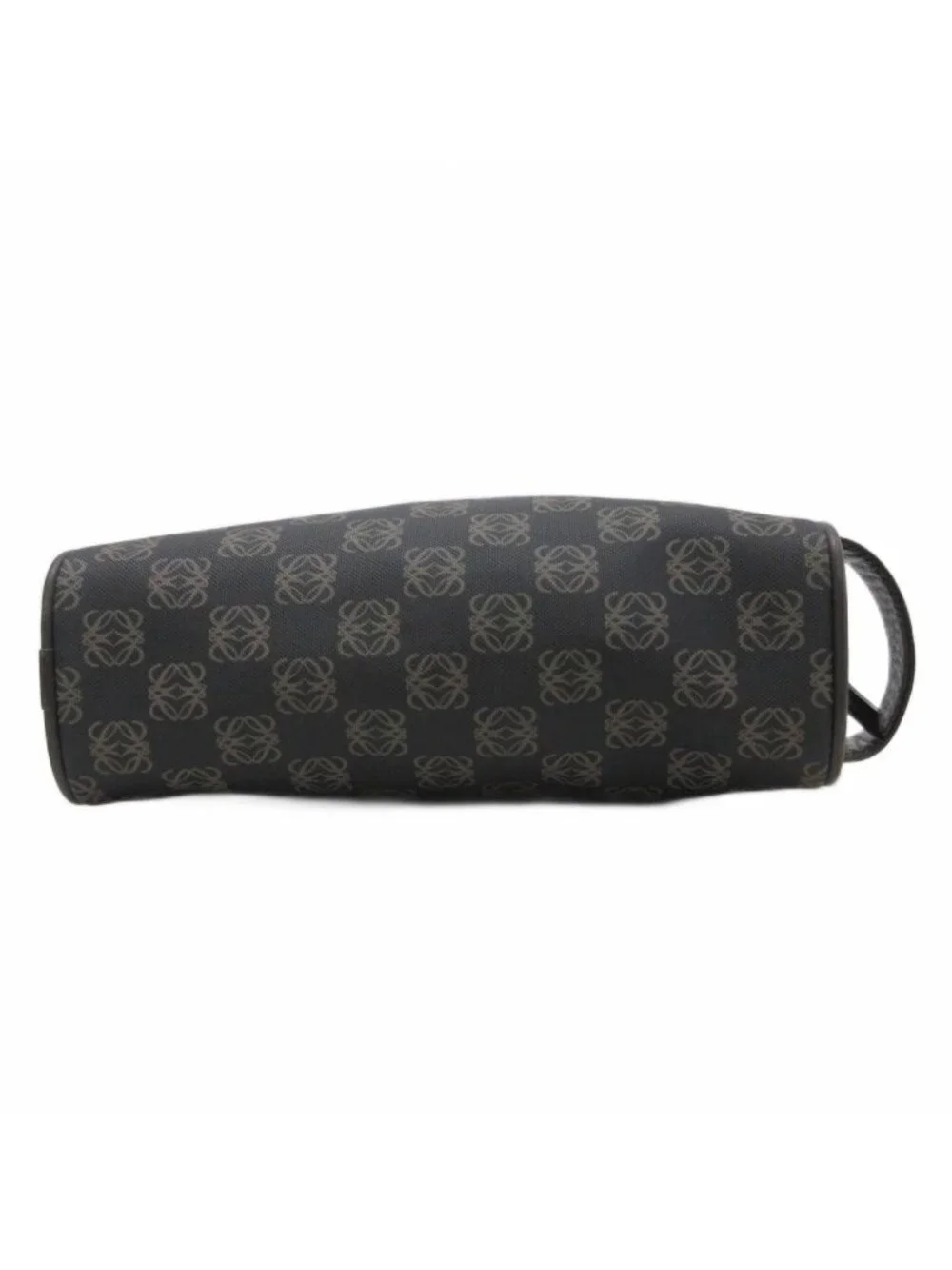 Loewe Anagram Clutch All Over Pattern Dark Gray